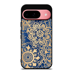 MANDALA BLUE PATTERN Google Pixel 9 Case Cover