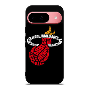 MIAMI HEAT LOGO Google Pixel 9 Case Cover