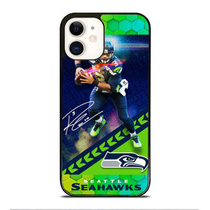 RUSSELL WILSON SEATTLE SEAHAWKS iPhone 12 Case Cover