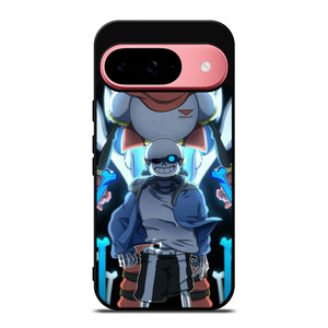 PAPYRUS AND SANS UNDERTALE SKULL Google Pixel 9 Case Cover