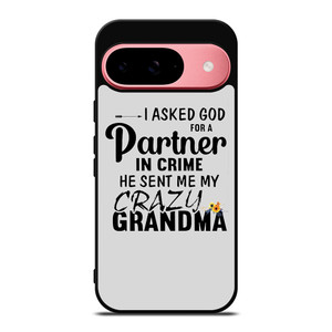 PARTNER IN CRIME GRANDMA 1 Google Pixel 9 Case Cover