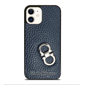 SALVATORE FERRAGAMO BADGE iPhone 12 Case Cover SALVATORE FERRAGAMO BADGE iPhone 12 Case Cover