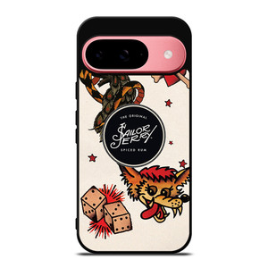SAILOR JERRY TATTOO LOGO Google Pixel 9 Case Cover