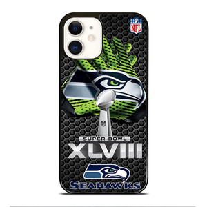 SEATTLE SEAHAWKS SUPER BOWL 48 iPhone 12 Case Cover SEATTLE SEAHAWKS SUPER BOWL 48 iPhone 12 Case Cover