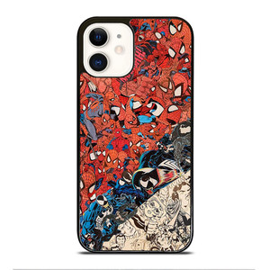 SPIDERMAN MARVEL COMICS iPhone 12 Case Cover SPIDERMAN MARVEL COMICS iPhone 12 Case Cover
