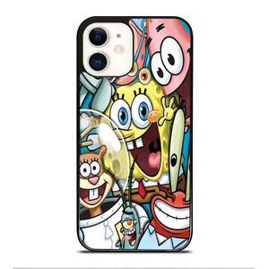 SPONGEBOB CHARACTER iPhone 12 Case Cover SPONGEBOB CHARACTER iPhone 12 Case Cover