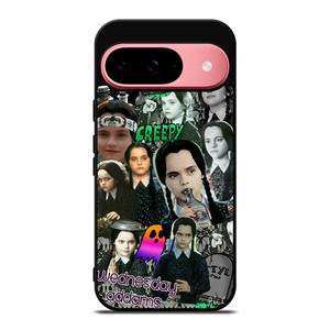 WEDNESDAY ADDAMS COLLAGE Google Pixel 9 Case Cover