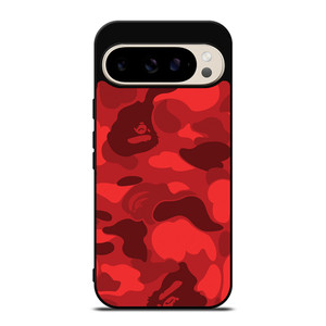 BAPE CAMO RED Google Pixel 9 Pro Case Cover BAPE CAMO RED Google Pixel 9 Pro Case Cover