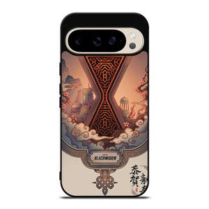 BLACK WIDOW LOGO ETERNAL Google Pixel 9 Pro Case Cover BLACK WIDOW LOGO ETERNAL Google Pixel 9 Pro Case Cover