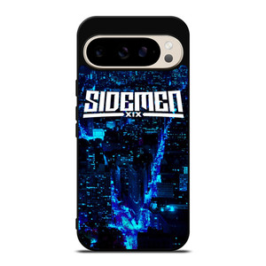 BLUE & WHITE SIDEMEN Google Pixel 9 Pro Case Cover BLUE & WHITE SIDEMEN Google Pixel 9 Pro Case Cover