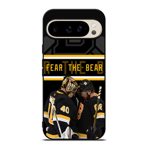 BOSTON BRUINS FEAR THE BEAR Google Pixel 9 Pro Case Cover BOSTON BRUINS FEAR THE BEAR Google Pixel 9 Pro Case Cover
