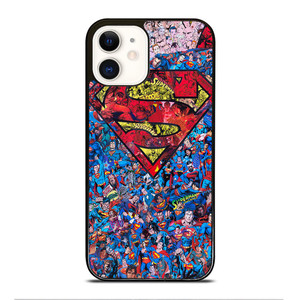 SUPERMAN SUPERHERO LOGO iPhone 12 Case Cover SUPERMAN SUPERHERO LOGO iPhone 12 Case Cover