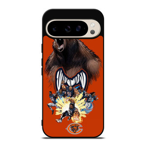 CHICAGO BEARS SQUAD Google Pixel 9 Pro Case Cover CHICAGO BEARS SQUAD Google Pixel 9 Pro Case Cover
