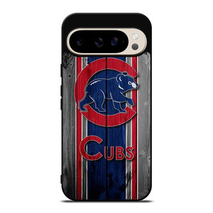 CHICAGO CUBS WOODEN LOGO Google Pixel 9 Pro Case Cover