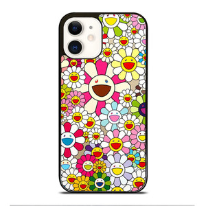 TAKASHI MURAKAMI FLOWERS 1 iPhone 12 Case Cover TAKASHI MURAKAMI FLOWERS 1 iPhone 12 Case Cover