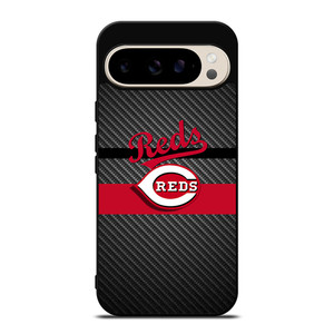 CINCINNATI REDS CARBON Google Pixel 9 Pro Case Cover CINCINNATI REDS CARBON Google Pixel 9 Pro Case Cover