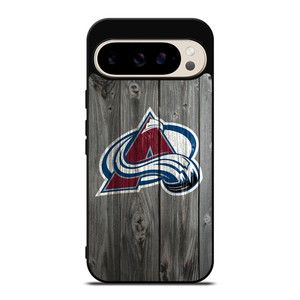 COLORADO AVALANCHE WOODEN Google Pixel 9 Pro Case Cover COLORADO AVALANCHE WOODEN Google Pixel 9 Pro Case Cover