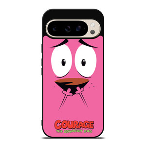 COURAGE THE COWARDLY DOG FACE Google Pixel 9 Pro Case Cover COURAGE THE COWARDLY DOG FACE Google Pixel 9 Pro Case Cover
