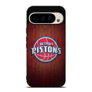 DETROIT PISTONS WOODEN LOGO Google Pixel 9 Pro Case Cover