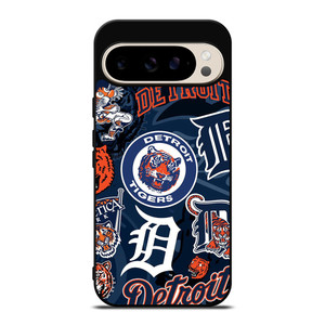 DETROIT TIGERS COLLAGE Google Pixel 9 Pro Case Cover