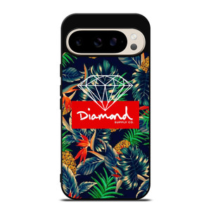DIAMOND SUPPLY CO FLORAL LOGO Google Pixel 9 Pro Case Cover DIAMOND SUPPLY CO FLORAL LOGO Google Pixel 9 Pro Case Cover