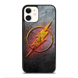 THE FLASH SUPERHERO LOGO iPhone 12 Case Cover