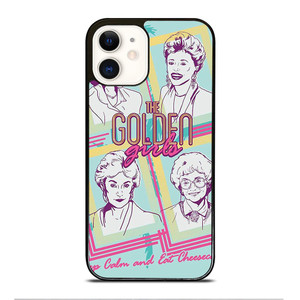 THE GOLDEN GIRLS CARTOON iPhone 12 Case Cover THE GOLDEN GIRLS CARTOON iPhone 12 Case Cover