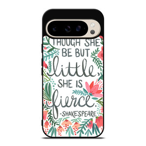 FLORAL SHAKESPEARE QUOTE Google Pixel 9 Pro Case Cover