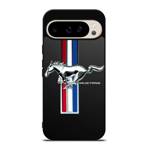 FORD MUSTANG GT LOGO CARBON Google Pixel 9 Pro Case Cover