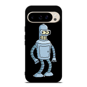 FUTURAMA BENDER 8BIT Google Pixel 9 Pro Case Cover FUTURAMA BENDER 8BIT Google Pixel 9 Pro Case Cover