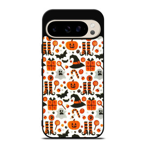 HALLOWEEN WITCH PUMPKIN PATTERN Google Pixel 9 Pro Case Cover