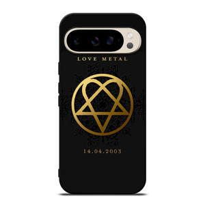 HIM BAND GOLD LOGO Google Pixel 9 Pro Case Cover