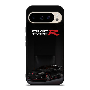 HONDA CIVIC BLACK CAR Google Pixel 9 Pro Case Cover