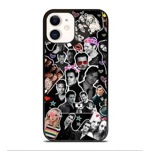 THE VAMPIRE DIARIES COLLAGE iPhone 12 Case Cover THE VAMPIRE DIARIES COLLAGE iPhone 12 Case Cover