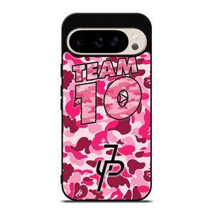 JAKE PAUL TEAM 10 PINK CAMO Google Pixel 9 Pro Case Cover