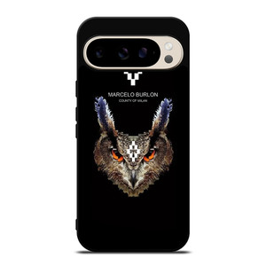 MARCELO BURLON OWL Google Pixel 9 Pro Case Cover