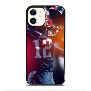 TOM BRADY GOAT PATRIOTS iPhone 12 Case Cover TOM BRADY GOAT PATRIOTS iPhone 12 Case Cover