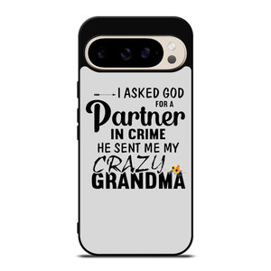 PARTNER IN CRIME GRANDMA 1 Google Pixel 9 Pro Case Cover