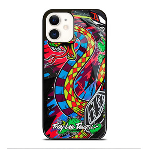 TROY LEE DESIGN COBRA iPhone 12 Case Cover TROY LEE DESIGN COBRA iPhone 12 Case Cover