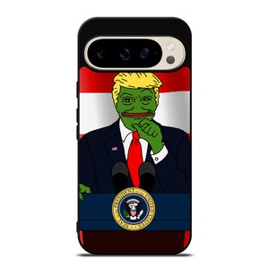 PEPE THE SMUG FROG DONALD TRUMP Google Pixel 9 Pro Case Cover