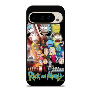 RICK AND MORTY COLLAGE NEW Google Pixel 9 Pro Case Cover