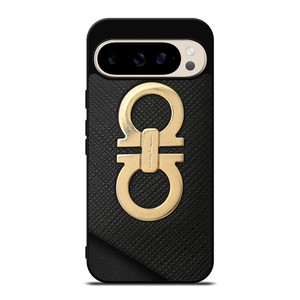SALVATORE FERRAGAMO GOLD LOGO Google Pixel 9 Pro Case Cover
