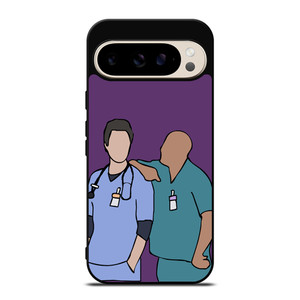 SCRUBS TURK AND JD Google Pixel 9 Pro Case Cover