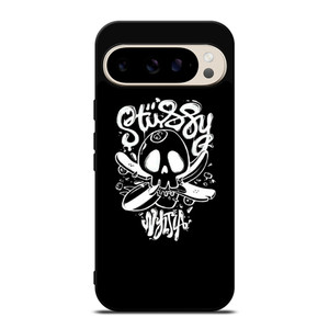 STUSSY SKULL LOGO Google Pixel 9 Pro Case Cover