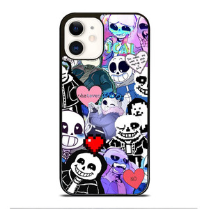UNDERTALE SANS COLLAGE iPhone 12 Case Cover UNDERTALE SANS COLLAGE iPhone 12 Case Cover