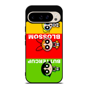THE POWERPUFF GIRLS TRIO Google Pixel 9 Pro Case Cover