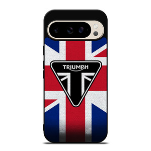 TRIUMPH MOTORCYCLE FLAG LOGO Google Pixel 9 Pro Case Cover