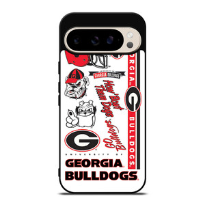 UGA GEORGIA BULLDOGS COLLAGE Google Pixel 9 Pro Case Cover
