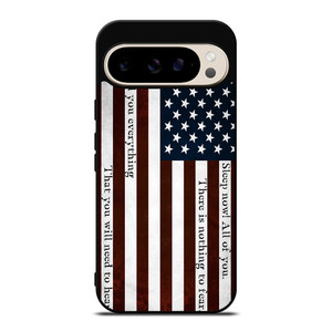 USA RED QUOTES Google Pixel 9 Pro Case Cover