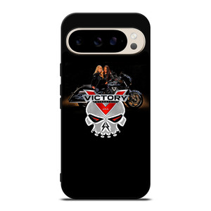 VICTORY MOTORCYCLES SKULL Google Pixel 9 Pro Case Cover